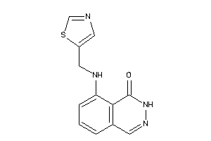 8-(thiazol-5-ylmethylamino)-2H-phthalazin-1-one