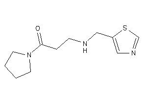 1-pyrrolidino-3-(thiazol-5-ylmethylamino)propan-1-one