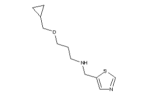 3-(cyclopropylmethoxy)propyl-(thiazol-5-ylmethyl)amine