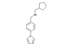 Cyclopentylmethyl-(4-imidazol-1-ylbenzyl)amine