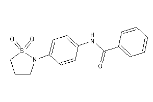 N-[4-(1,1-diketo-1,2-thiazolidin-2-yl)phenyl]benzamide