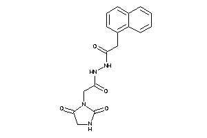 2-(2,5-diketoimidazolidin-1-yl)-N'-[2-(1-naphthyl)acetyl]acetohydrazide