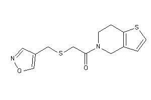 1-(6,7-dihydro-4H-thieno[3,2-c]pyridin-5-yl)-2-(isoxazol-4-ylmethylthio)ethanone