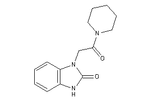 3-(2-keto-2-piperidino-ethyl)-1H-benzimidazol-2-one