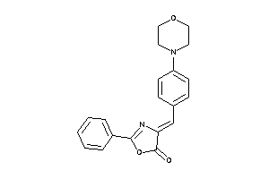 4-(4-morpholinobenzylidene)-2-phenyl-2-oxazolin-5-one