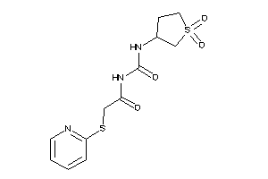 N-[(1,1-diketothiolan-3-yl)carbamoyl]-2-(2-pyridylthio)acetamide