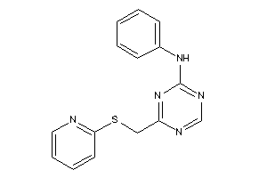 Phenyl-[4-[(2-pyridylthio)methyl]-s-triazin-2-yl]amine