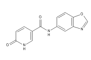 N-(1,3-benzoxazol-5-yl)-6-keto-1H-pyridine-3-carboxamide