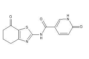 6-keto-N-(7-keto-5,6-dihydro-4H-1,3-benzothiazol-2-yl)-1H-pyridine-3-carboxamide