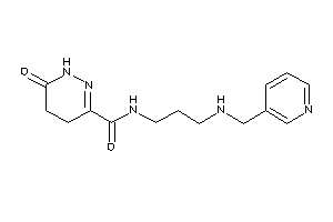 6-keto-N-[3-(3-pyridylmethylamino)propyl]-4,5-dihydro-1H-pyridazine-3-carboxamide