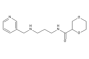 Image of N-[3-(3-pyridylmethylamino)propyl]-1,4-dioxane-2-carboxamide