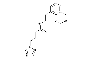 N-[2-(4H-1,3-benzodioxin-8-yl)ethyl]-4-(1,2,4-triazol-1-yl)butyramide