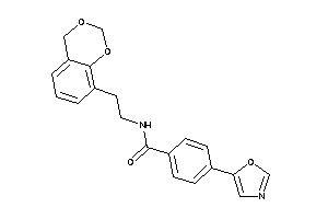 N-[2-(4H-1,3-benzodioxin-8-yl)ethyl]-4-oxazol-5-yl-benzamide