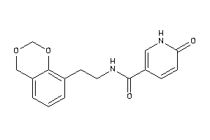 N-[2-(4H-1,3-benzodioxin-8-yl)ethyl]-6-keto-1H-pyridine-3-carboxamide