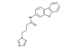 N-dibenzofuran-3-yl-4-(1,2,4-triazol-1-yl)butyramide