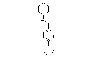 Cyclohexyl-(4-imidazol-1-ylbenzyl)amine