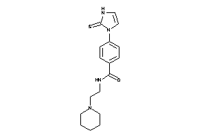 N-(2-piperidinoethyl)-4-(2-thioxo-4-imidazolin-1-yl)benzamide