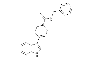 N-benzyl-4-(1H-pyrrolo[2,3-b]pyridin-3-yl)-3,6-dihydro-2H-pyridine-1-carboxamide