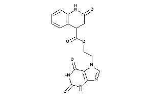 2-keto-3,4-dihydro-1H-quinoline-4-carboxylic Acid 2-(2,6-diketo-3H-purin-7-yl)ethyl Ester