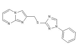 2-[[(1-phenyl-1,2,4-triazol-3-yl)thio]methyl]imidazo[1,2-a]pyrimidine