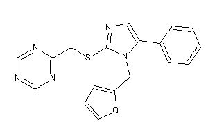 2-[[[1-(2-furfuryl)-5-phenyl-imidazol-2-yl]thio]methyl]-s-triazine