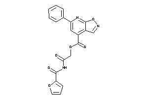 6-phenylisoxazolo[5,4-b]pyridine-4-carboxylic Acid [2-(2-furoylamino)-2-keto-ethyl] Ester