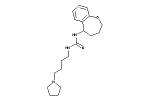 1-(4-pyrrolidinobutyl)-3-(2,3,4,5-tetrahydro-1-benzoxepin-5-yl)urea