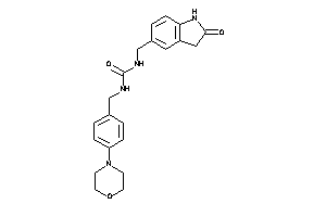 1-[(2-ketoindolin-5-yl)methyl]-3-(4-morpholinobenzyl)urea