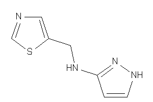 1H-pyrazol-3-yl(thiazol-5-ylmethyl)amine