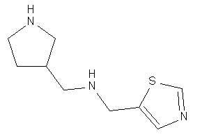 Pyrrolidin-3-ylmethyl(thiazol-5-ylmethyl)amine