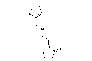 1-[2-(thiazol-5-ylmethylamino)ethyl]-2-pyrrolidone