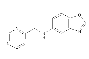 1,3-benzoxazol-5-yl(4-pyrimidylmethyl)amine