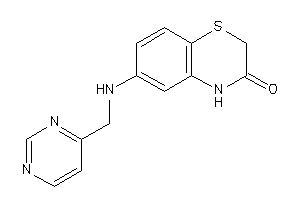 6-(4-pyrimidylmethylamino)-4H-1,4-benzothiazin-3-one