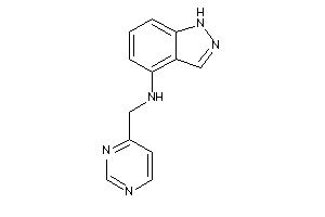 1H-indazol-4-yl(4-pyrimidylmethyl)amine