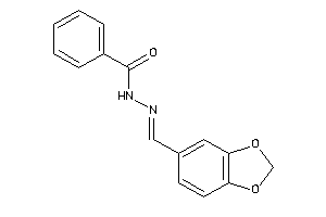 Image of N-(piperonylideneamino)benzamide