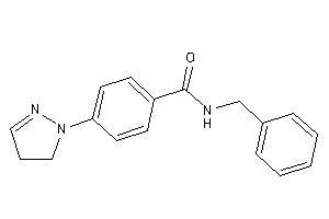 N-benzyl-4-(2-pyrazolin-1-yl)benzamide