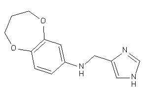 3,4-dihydro-2H-1,5-benzodioxepin-7-yl(1H-imidazol-4-ylmethyl)amine