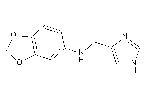 1,3-benzodioxol-5-yl(1H-imidazol-4-ylmethyl)amine