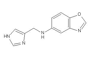 1,3-benzoxazol-5-yl(1H-imidazol-4-ylmethyl)amine