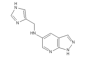 1H-imidazol-4-ylmethyl(1H-pyrazolo[3,4-b]pyridin-5-yl)amine
