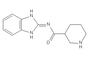N-(1,3-dihydrobenzimidazol-2-ylidene)nipecotamide