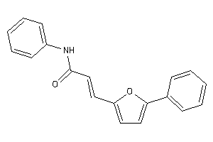 Image of N-phenyl-3-(5-phenyl-2-furyl)acrylamide