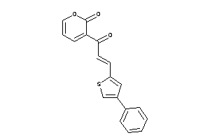 3-[3-(4-phenyl-2-thienyl)acryloyl]pyran-2-one