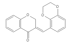 3-(2,3-dihydro-1,4-benzodioxin-5-ylmethylene)chroman-4-one