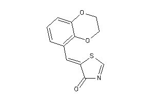 5-(2,3-dihydro-1,4-benzodioxin-5-ylmethylene)-2-thiazolin-4-one
