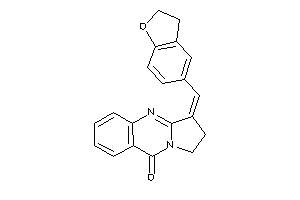 Image of 3-(coumaran-5-ylmethylene)-1,2-dihydropyrrolo[2,1-b]quinazolin-9-one