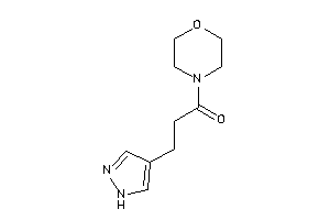 1-morpholino-3-(1H-pyrazol-4-yl)propan-1-one