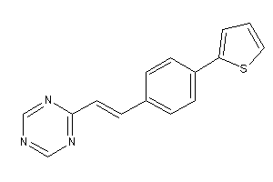 2-[2-[4-(2-thienyl)phenyl]vinyl]-s-triazine