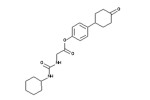 2-(cyclohexylcarbamoylamino)acetic Acid [4-(4-ketocyclohexyl)phenyl] Ester