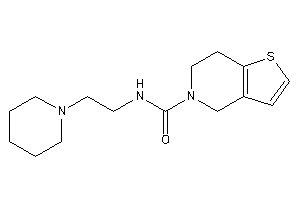 N-(2-piperidinoethyl)-6,7-dihydro-4H-thieno[3,2-c]pyridine-5-carboxamide